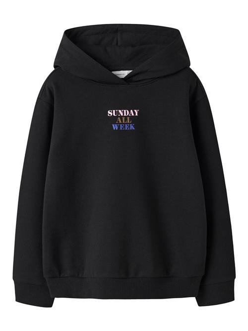 Se NAME IT Sweatshirt Ofina Black hos SmartKidz