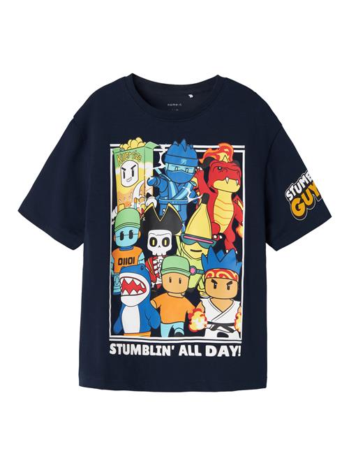 Se NAME IT T-shirt Stuff Stumbel Box Navy Blazer hos SmartKidz