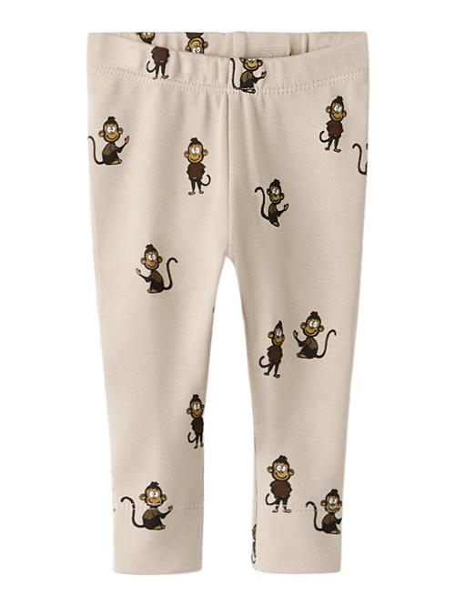 Se NAME IT Leggings Nilsson Island Fossil hos SmartKidz