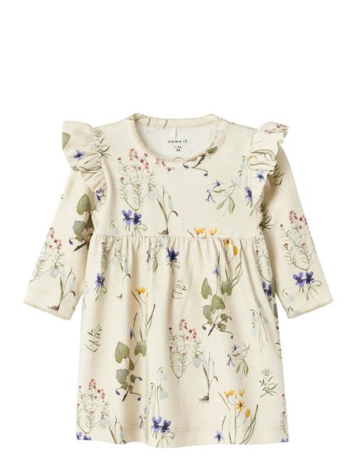 Nbfbossa Ls Dress Name It Beige