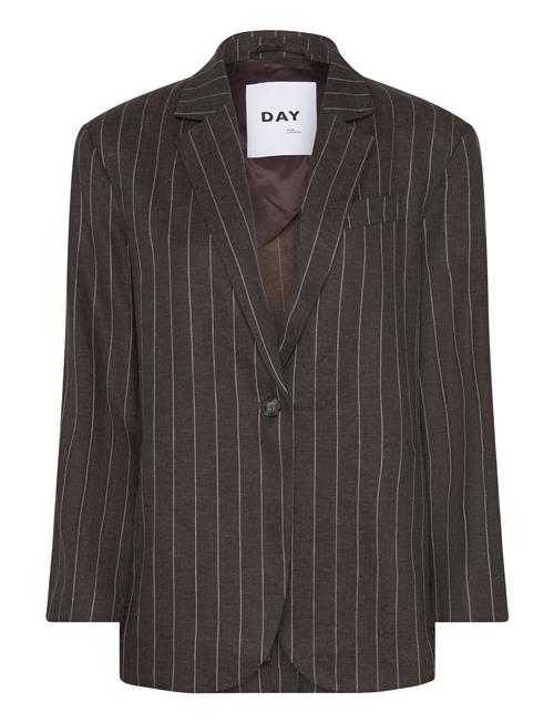 Emile - Casual Linen Stripe Day Birger Et Mikkelsen Brown