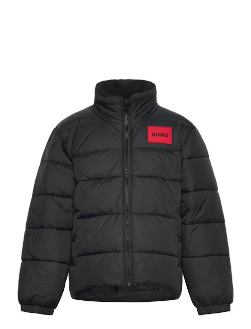Se Puffer Jacket Hugo Kids Black ved Booztlet