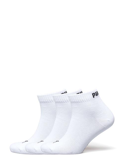 Se Puma Unisex Quarter Plain 3P PUMA White ved Booztlet