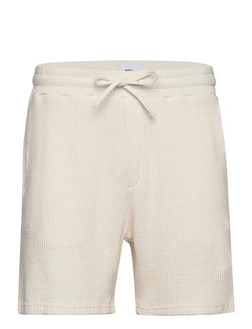 Nb Waffle Shorts White Nikben Cream