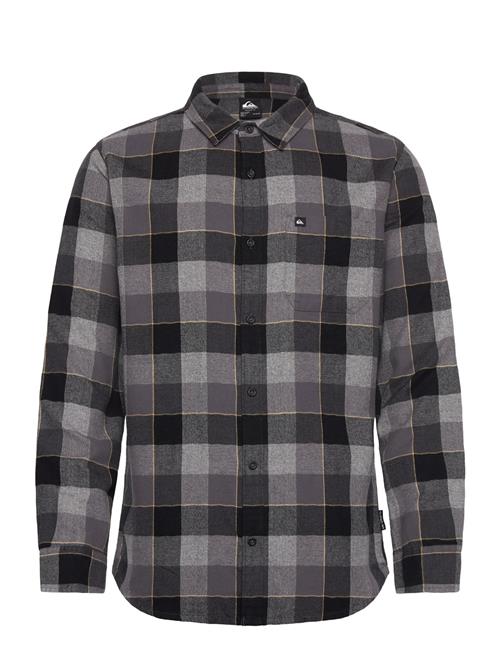 Motherfly Plaid Ls Shirt Quiksilver Grey