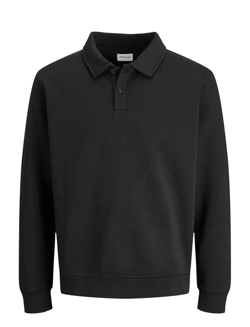 Jack & Jones Jjebradley Sweat Polo Aw25 Jnr Jack & J S Black
