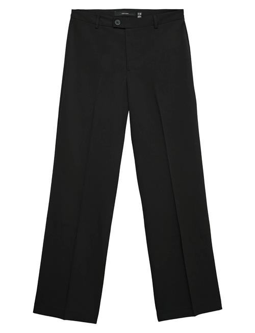Vmtexas Mw Straight Pant Noos Vero Moda Black