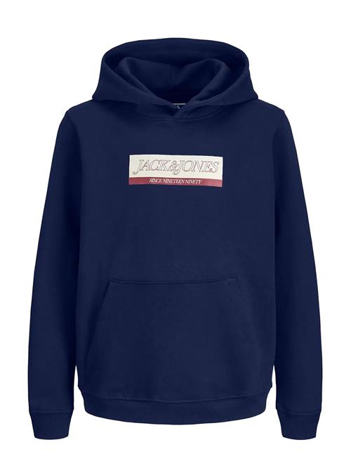 Jack & Jones Jorinwood Block Branding Sweat Noos Jnr Jack & J S Blue