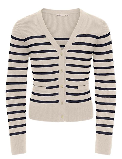 Kogamy Life Ls Button Vneck Card Cp Knt Kids Only Beige
