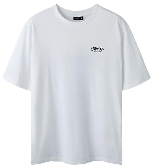 LMTD T-shirt - NlnStep - Bright White