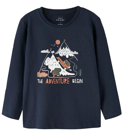 Name It Bluse - NmmVux - Navy Blazer/Begin