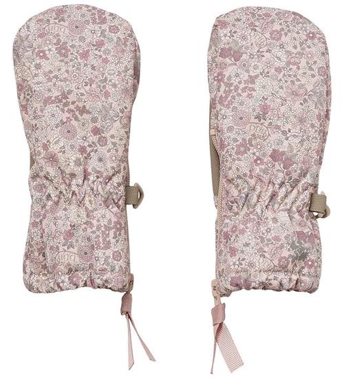 Wheat Luffer m. Fleece - Rose Dust Flowers m. Lynlås