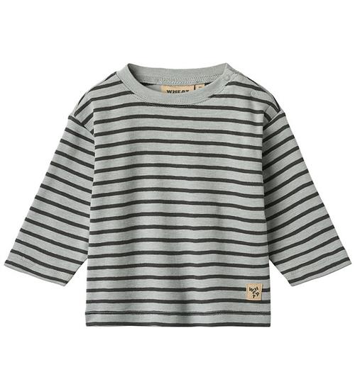 Wheat Bluse - Dallas - Soft Blue Stripe