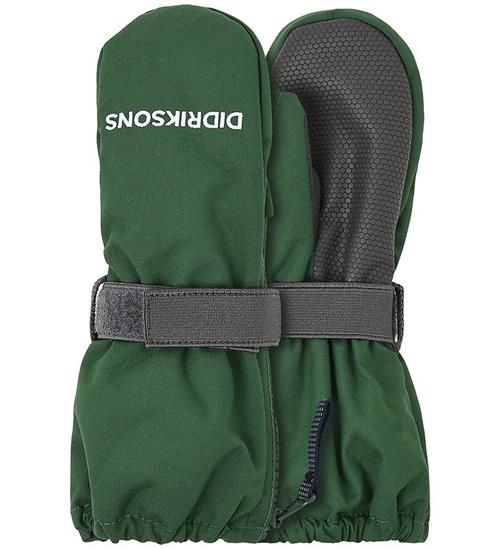 Didriksons Luffer m. Fleece - Biggles Zip - Pine Green m. Lynlås