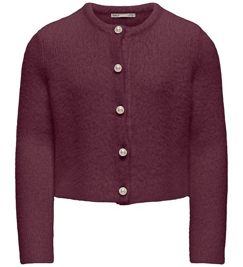 Kids Only Cardigan - Strik - Noos - KogPiumo - Mauve Wine