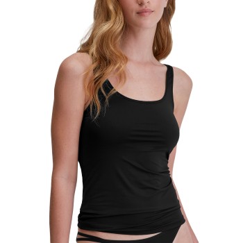 Calida Sleek Skin Tank top Sort Large Dame