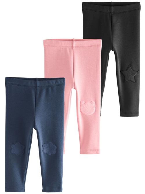 Next Leggings  mørkeblå / lyserød / sort