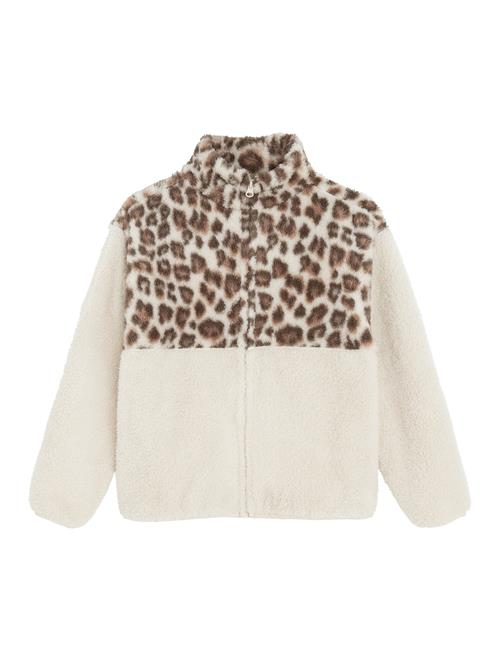 Cool Club Sweatjakke  lysebeige / brun / cognac