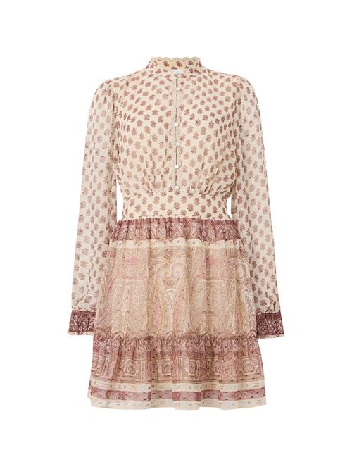 VILA Kjole 'VIPRAYA LYRIDA'  beige / creme / mørkebeige / lysviolet