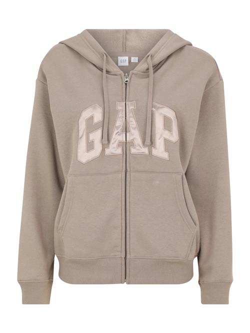 Gap Tall Sweatjakke 'HERITAGE'  brokade / lysebrun