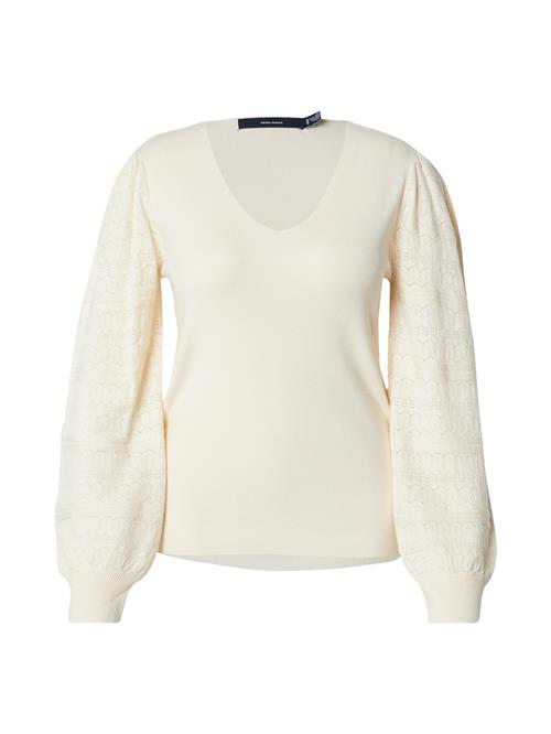 Vero Moda Curve Pullover 'VMCNEWLIMONE'  beige