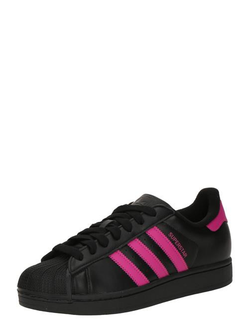 ADIDAS ORIGINALS Sneaker low 'SUPERSTAR II'  pink / sort