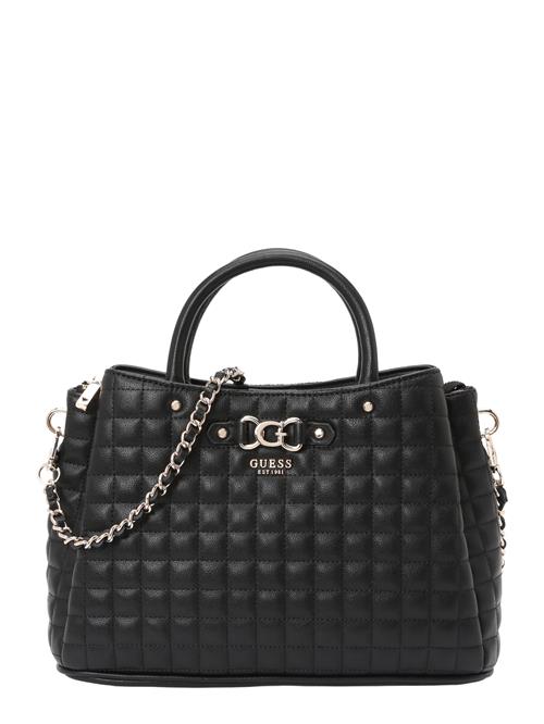 GUESS Håndtaske 'NADIRA GIRLFRIEND SATCHEL'  sort