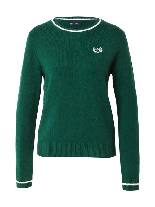 GAP Pullover  grøn / hvid