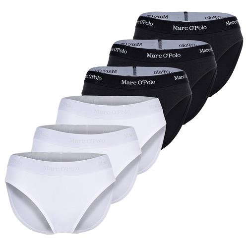Marc O'Polo Slip  sort / hvid