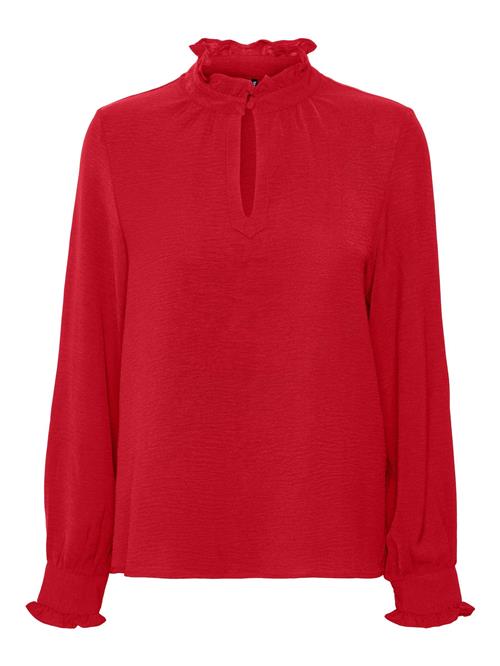 VERO MODA Bluse 'VMAlva'  rød
