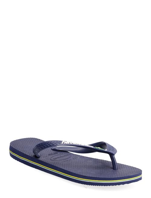 Hav Brazil Logo Havaianas Blue
