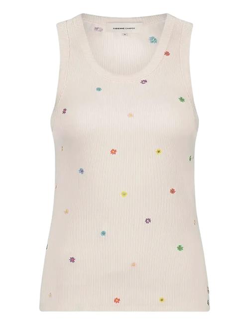 Se Tanja Jersey Embro Tank Fabienne Chapot Cream ved Booztlet