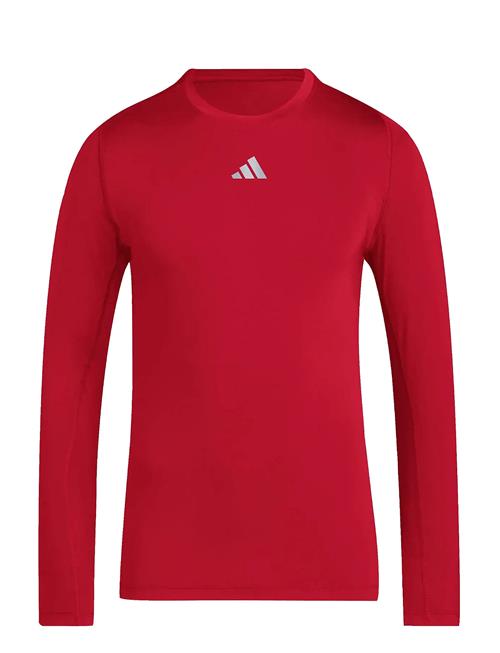 Tf Ls Tee M Adidas Performance Red