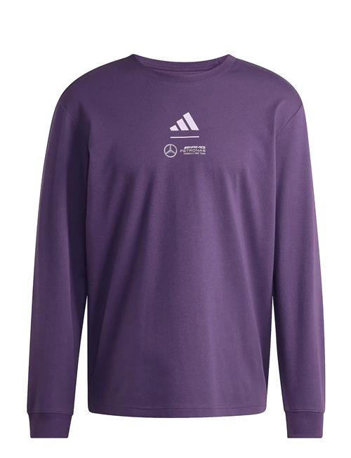 Mer Pw Tee Ls M Adidas Performance Purple