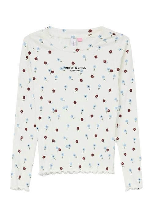 Vmlavender Bloom Ls Top Jrs Girl Vero Moda Girl White