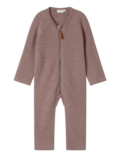 Nbfwmino Wool Bru Ls Suit Noos Name It Pink