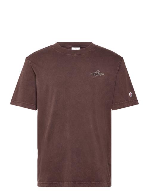 Crewneck T-Shirt Champion Brown