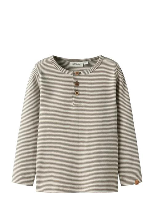 Nmmohio Ls Slim Top Lil Lil'Atelier Brown