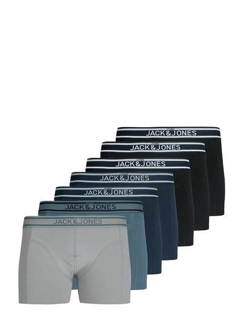 Jack & Jones Jacjohn Solid Trunks 7 Pack Jnr Jack & J S Patterned