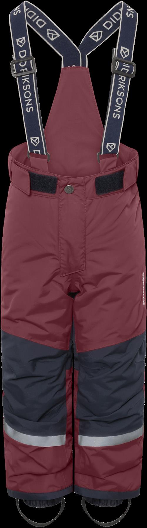 Didriksons Idre Kids 6 Bukser Anemon Red  Anemon Red-90 cm  Rød  90 cm  Unisex
