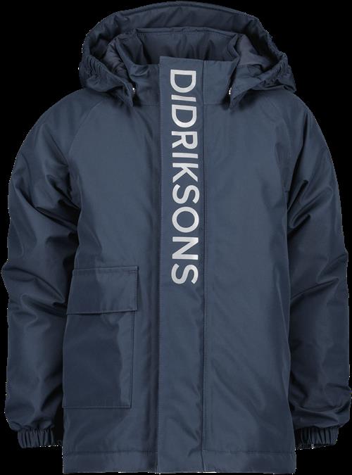 Didriksons Talvi Kids Jakke Navy  Navy-110 cm  Marineblå  110 cm  Unisex