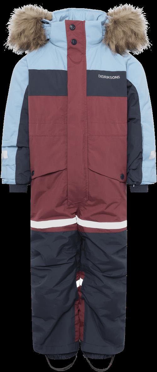 Didriksons Bjärven Kids 4 Vinter-overtræksdragt Anemon Red  Anemon Red-90 cm  Rød  90 cm  unisex