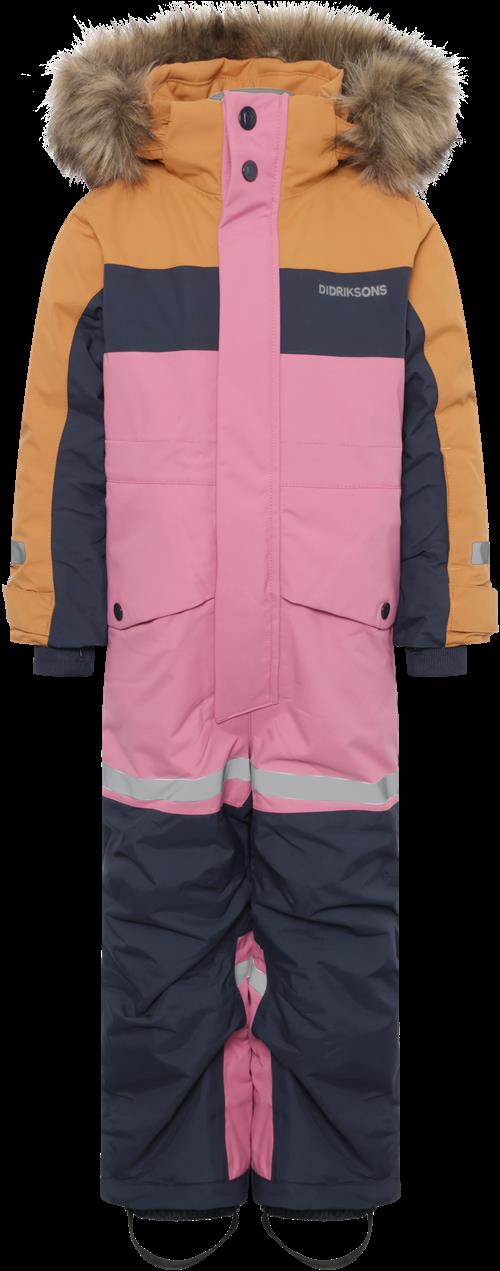 Didriksons Bjärven Kids 4 Overordnet Vinter Heather Pink  Heather Pink-120 cm  Lyserød  120 cm  kvinde