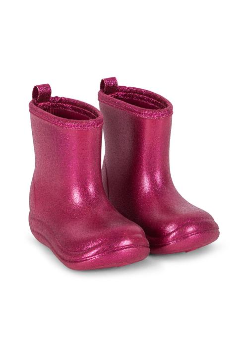 Konges Sløjd Luc Lightweight Glitter Rain Boot Sangria Luc Lightweight Glitter Rain Boot Sangria 20/21  Lyserød  20-21 EU  kvinde
