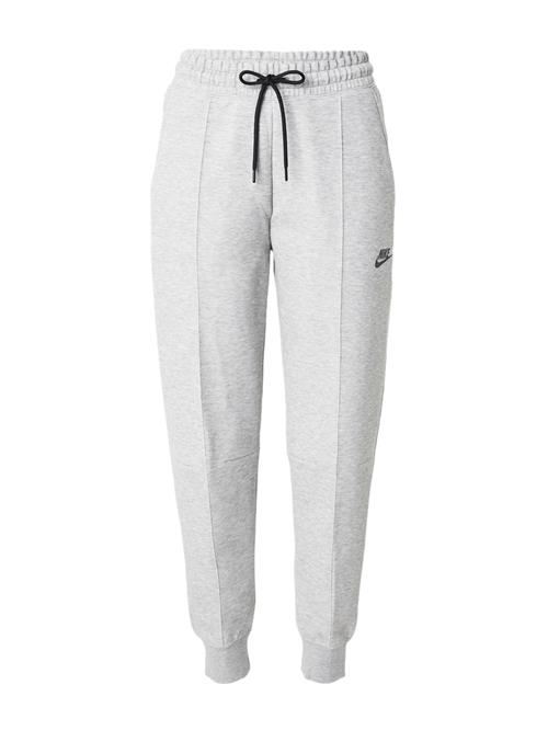 Nike Sportswear Bukser 'Tech Fleece'  grå-meleret / sort