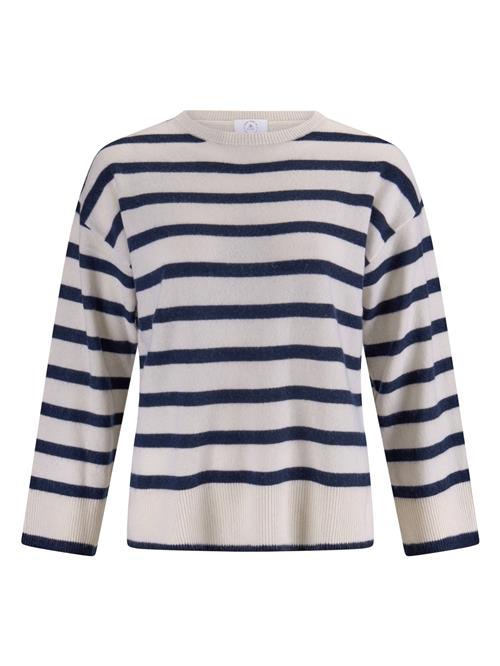 CASH-MERE.CH Pullover  sort / hvid