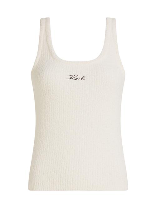 Karl Lagerfeld Overdel  creme / sort