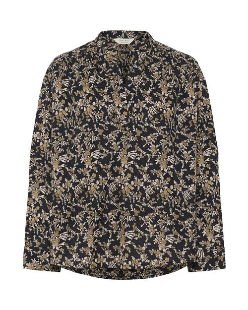 Part Two Bluse 'Natale'  beige / sand / sort
