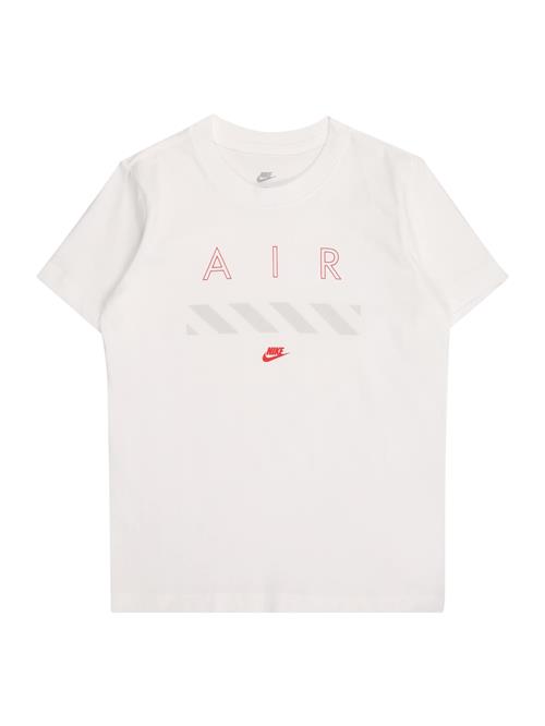 Nike Sportswear Shirts 'AIR'  rød / hvid
