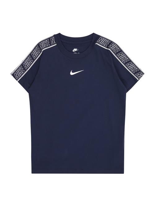 Nike Sportswear Shirts 'CLUB+POLY 2'  navy / hvid